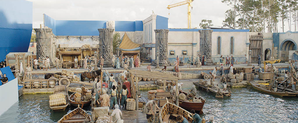 It was important to make sure that the designs started in the art department could be carried forward by visual effects.