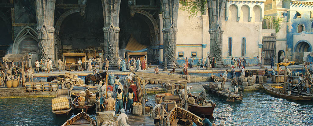 It was important to make sure that the designs started in the art department could be carried forward by visual effects.