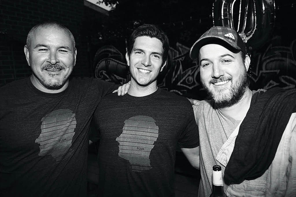 From left: Miller, Fowler and Dave Wilson, all directors from Blur Studio.