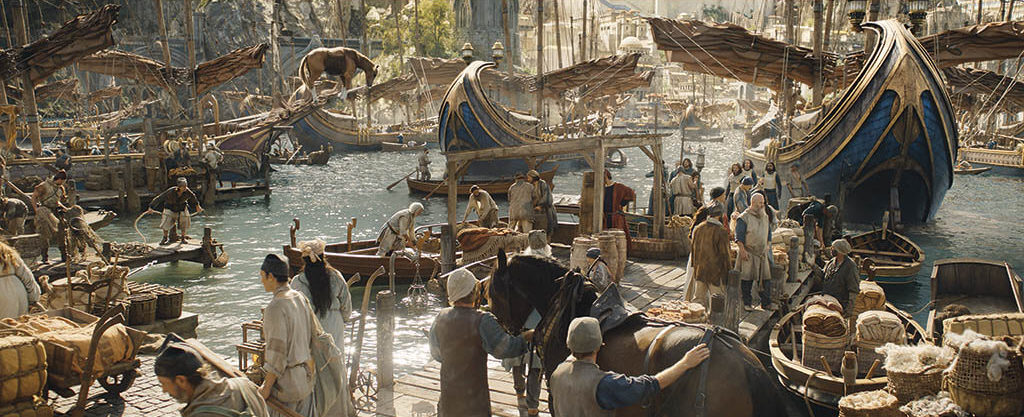 Númenor was inspired by Venice.