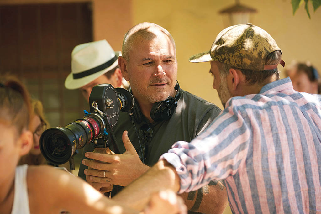 Miller directing Terminator: Dark Fate. (Image courtesy of Paramount Pictures)