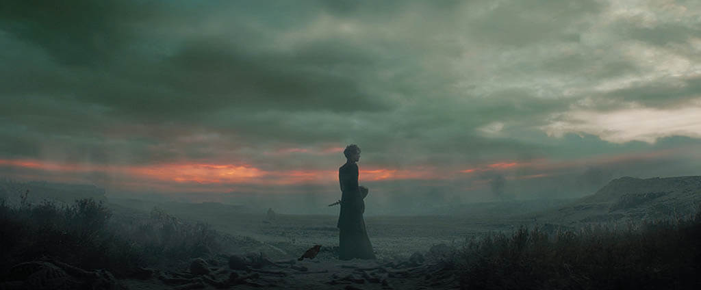 Matthew the Raven (Patton Oswalt) accompanies Morpheus into Hell.