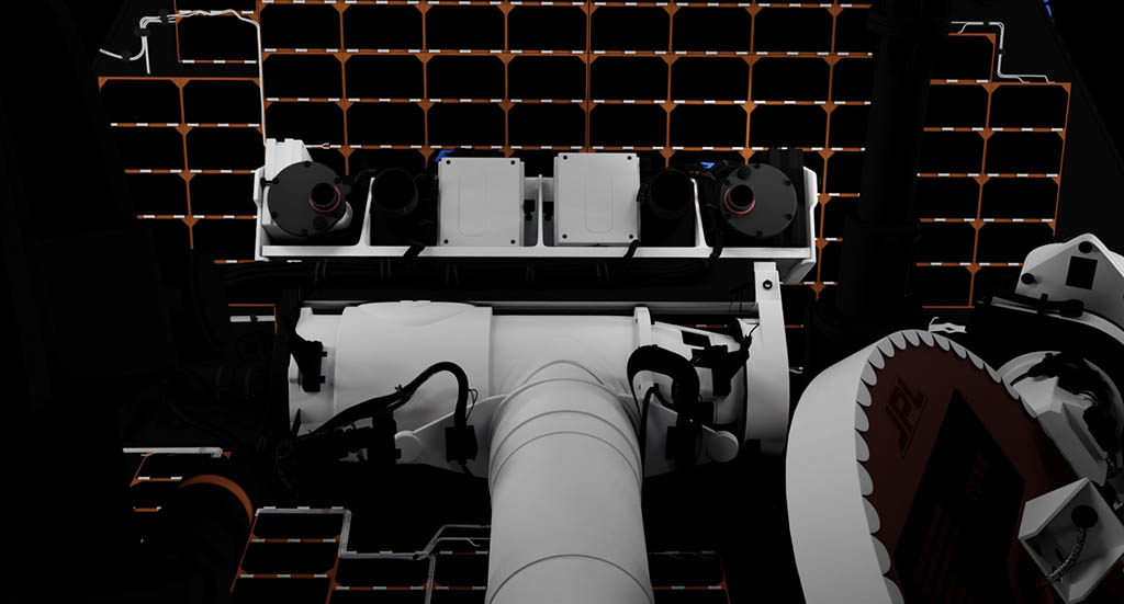 The pan cameras on the rovers were treated as if they were eyes, which helped to give them a personality. 