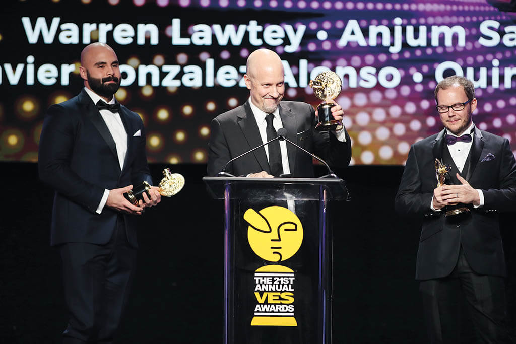 18.The award for Outstanding Created Environment in an Animated Feature went to Guillermo del Toro’s Pinocchio; In the Stomach of a Sea Monster and the team of Warren Lawtey, Anjum Sakharkar, Javier Gonzalez Alonso and Quinn Carvalho.