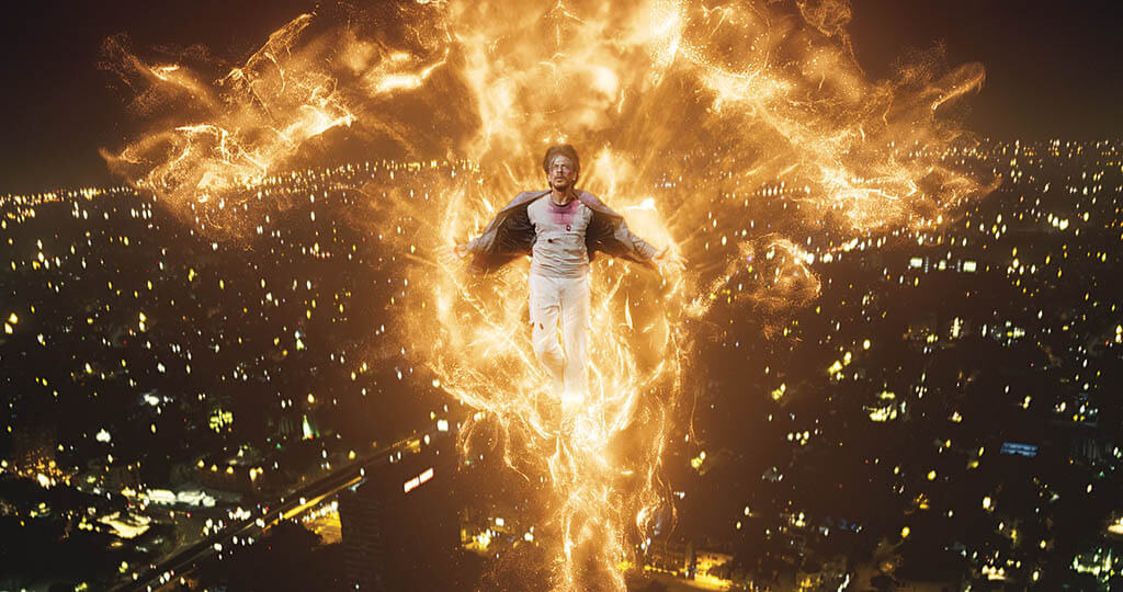 The concept art for the various cosmic powers in Brahmāstra: Part One - Shiva had to be refined further once the effects layers started to be added. (Image courtesy of DNEG and ReDefine)