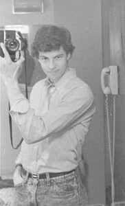 A self-portrait taken in 1988.