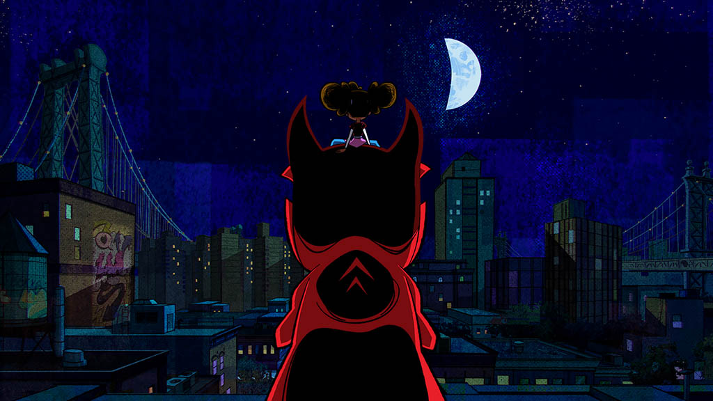 Not every sequence is fast-paced, as the animation slows down for the moments that are supposed to have an emotional weight to them. 