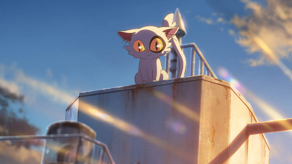 A signature visual element for Makoto Shinkai, which began with his self-produced animated shorts, is the incorporation of lens fares. 