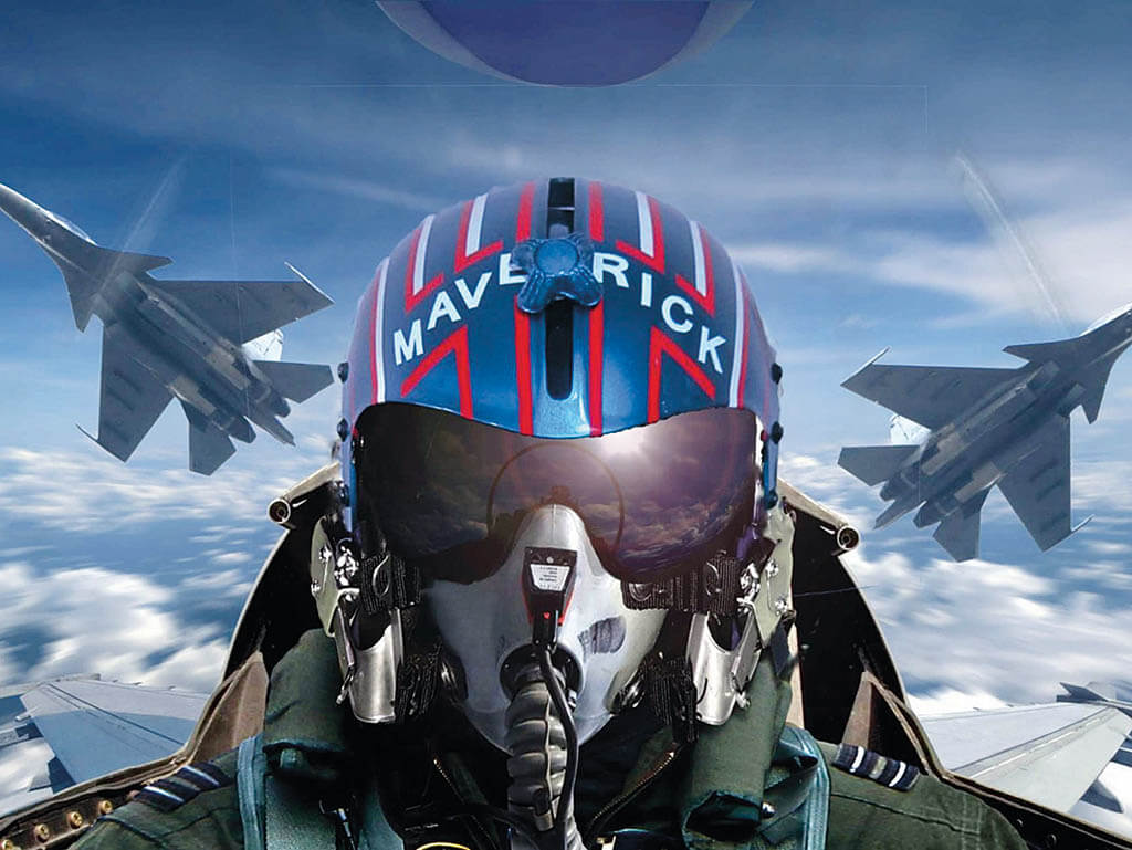 Method Studios and MPC did some heavy lifting on Top Gun: Maverick, assisted by Lola VFX, BLIND LTD, Intelligent Species and Gentle Giant Studios. (Image courtesy of Paramount Pictures and ViacomCBS Inc.)