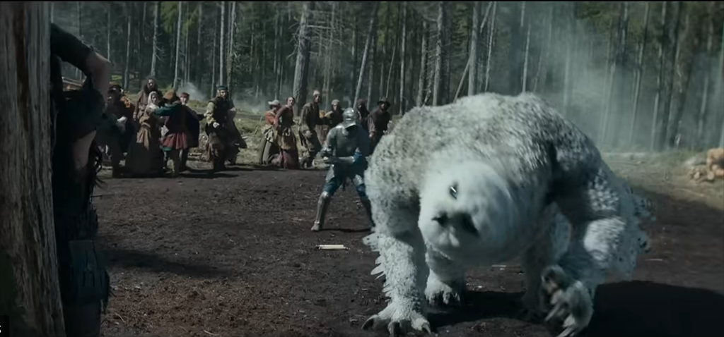 The Owlbear is a creature with the body of a bear and the head and feathers of an owl. It was important to find a synergy between the two animals to create something cohesive by blending them seamlessly.