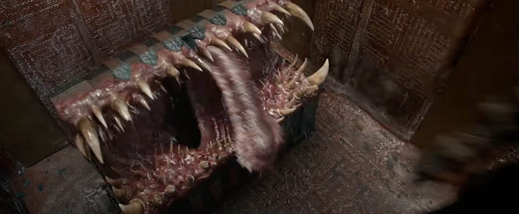 This Mimic has transformed itself into a treasure chest you really don’t want to open. The D&D universe is rich in creatures, places and magic that the film drew from, and the directors were able to add their own unique spin.
