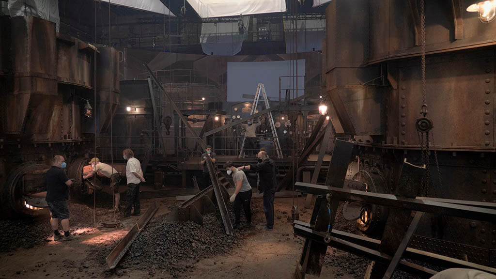 The engine and boiler rooms did not have any practical fire.