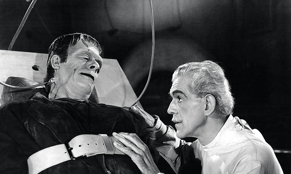 Image from House of Frankenstein (1944) courtesy of Universal Pictures.