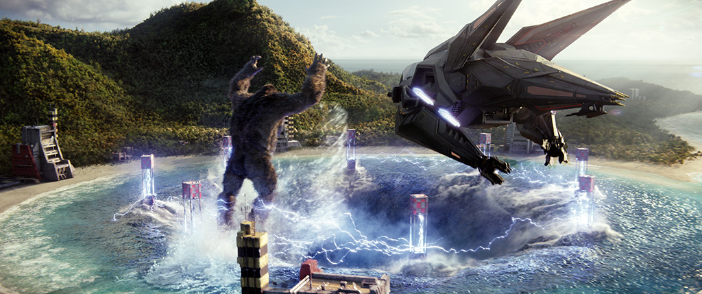 Franklin and his team wanted the effects to be bigger and better than the last film, not just more of the same.
