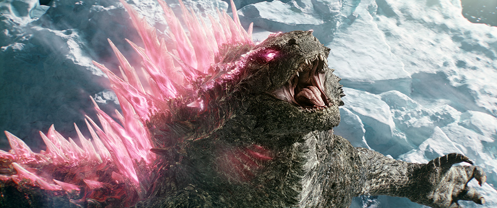 There are two flavors of Godzilla: Godzilla and Godzilla evolved, which is the version with pink spines as opposed to blue spines.