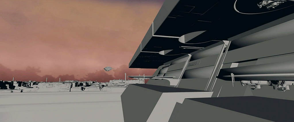 A breakdown of a shot by ILM from plate to final compositing