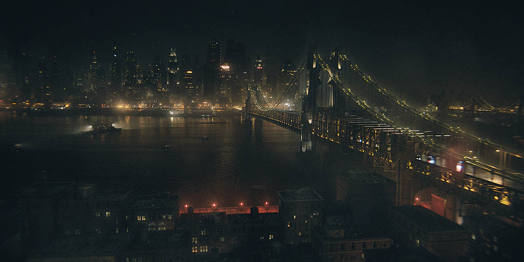Bridges, subways, underpasses and overpasses are a visual motif for The Penguin.