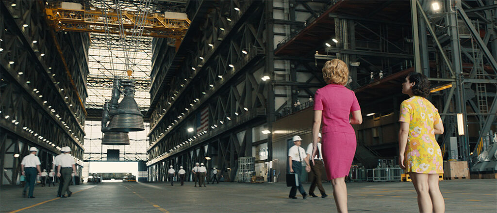 Kelly Jones (Scarlett Johansson) and Ruby Martin (Anna Garcia).Visual Effects Supervisor Sean Devereaux and his team worked closely with NASA, who was constantly involved with the project to ensure authenticity.