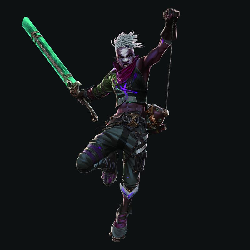 Ekko is considered to be one of the best-looking characters, which made it difficult to find something for him to grow into for the final episode. 