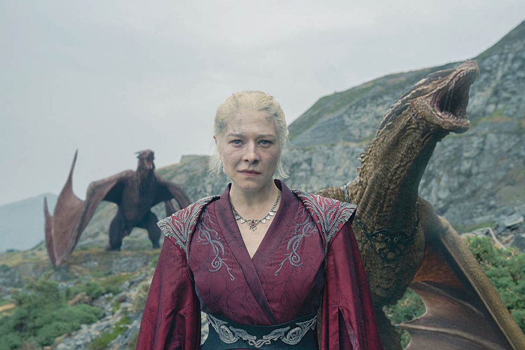 Season 2 of House of the Dragon presented some of the most complex and ambitious visual effects work for the show to date. (Photo: Theo Whiteman. Courtesy of HBO)