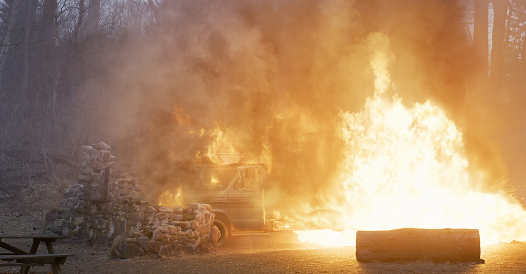 The explosion that occurs in Episode 108 was the biggest in terms of scope.