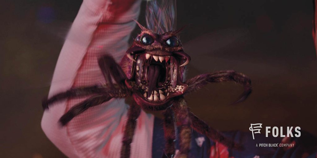 Collaborating with Sony Pictures’ VFX team, FOLKS contributed 242 shots, creating 49 CG assets and sequences to Harold and the Purple Crayon (2024). (Image courtesy of FOLKS and Sony Pictures Television