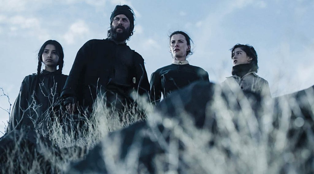 American Primeval integrated visual effects with practical techniques in creative, unconventional ways. The massacre sequence showcases technical mastery and pulls the audience into the brutal reality of the American frontier. (Photo: Justin Lubin. Courtesy of Netflix)