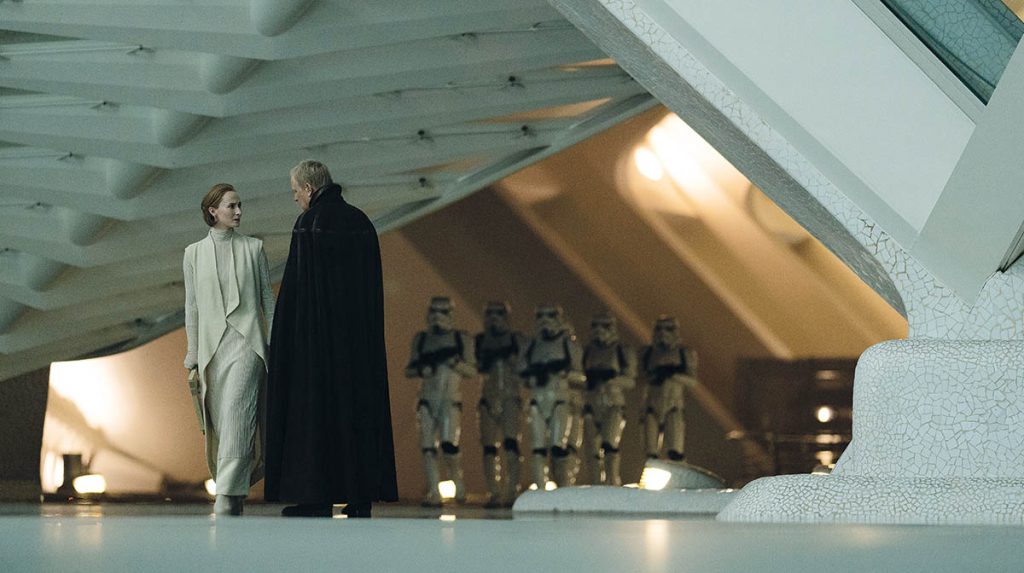 There is no shortage of Stormtroopers making their presence felt.