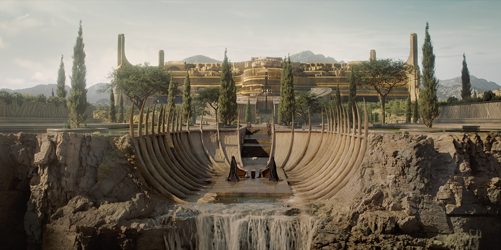 A significant asset build was the Imperial Palace. 