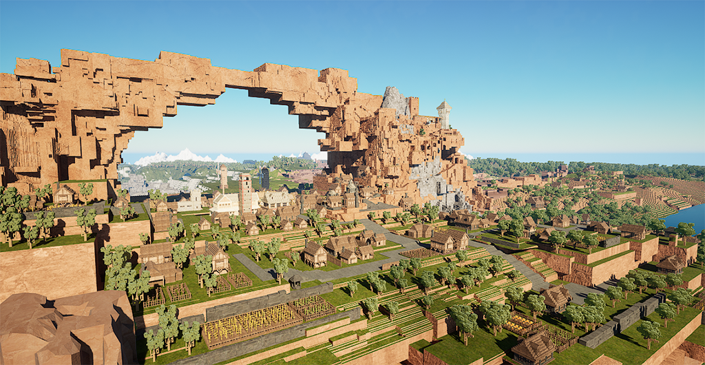 Virtually conceptualizing the layout of Midport Village. 