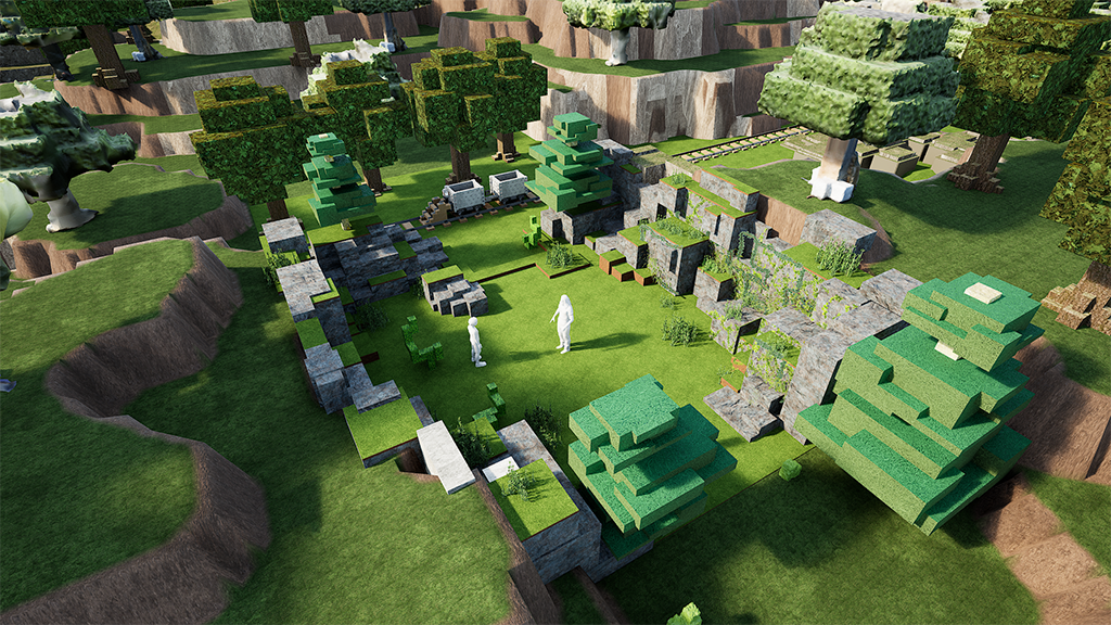 Doing a virtual scale study of the Mountainside.