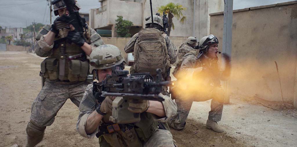 Muzzle flashes were specific to the rifles, rather than relying on a generic one.