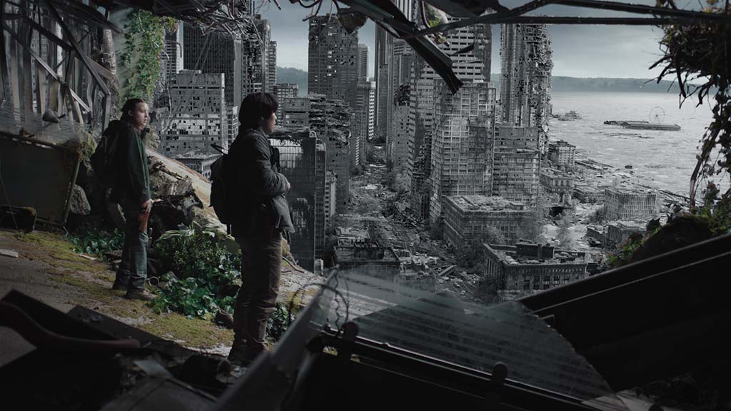 Building on the work done on Boston in Season 1, the filmmakers wanted the vegetation in Seattle to be more lush and green, reflecting the weather patterns and climate, telling the story about how a rainy, coastal city like Seattle might weather over time.